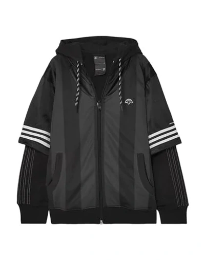 Adidas Originals By Alexander Wang Sweatshirts In Black