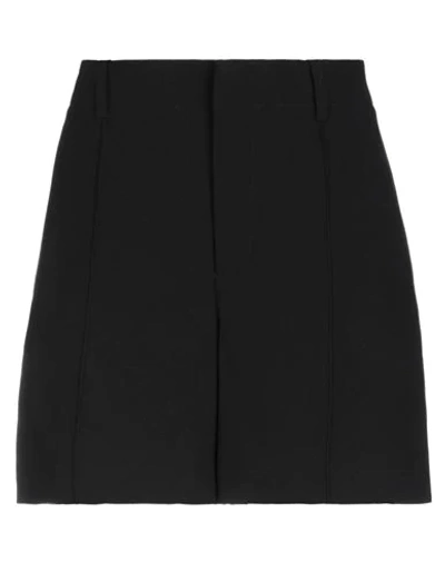 Chloé Woman Shorts & Bermuda Shorts Black Size 12 Triacetate, Polyester