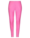 Junya Watanabe Luminous Cropped Leggings In Pink