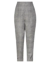 ISABEL MARANT ISABEL MARANT WOMAN PANTS GREY SIZE 8 LINEN, SILK, VISCOSE,13549755TO 6