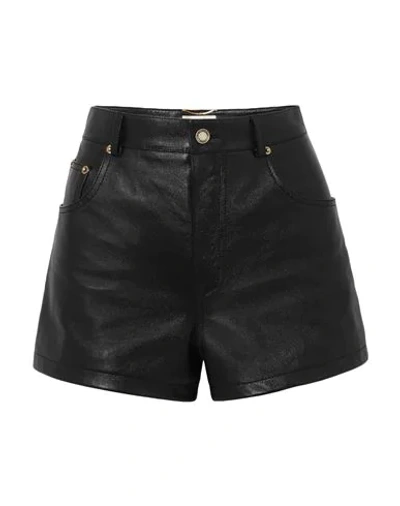 Saint Laurent Shorts & Bermuda Shorts In Black