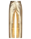 Sandro Pants In Gold