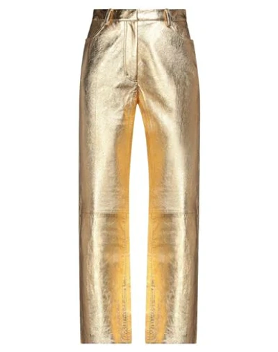 Sandro Pants In Gold