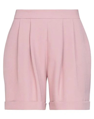 Hebe Studio Woman Shorts & Bermuda Shorts Pink Size 8 Polyester