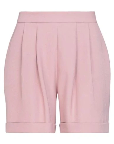 Hebe Studio Woman Shorts & Bermuda Shorts Pink Size 6 Polyester