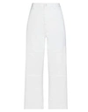 Mm6 Maison Margiela Casual Pants In White