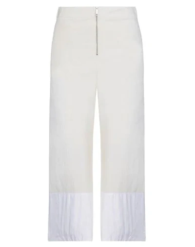 19.70 Nineteen Seventy Casual Pants In White