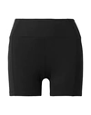 Year Of Ours Technical Stretch-knit Shorts In Black