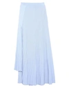 Cedric Charlier Midi Skirts In Blue
