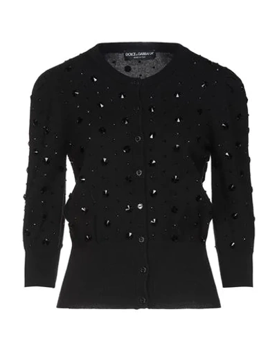 Dolce & Gabbana Cardigans In Black