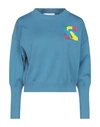 Moschino Sweaters In Slate Blue