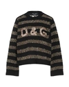 Dolce & Gabbana Sweaters In Black