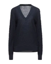 Ballantyne Sweaters In Dark Blue