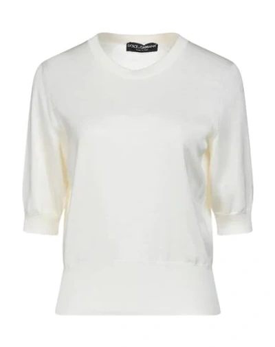 Dolce & Gabbana Sweater In Ivory