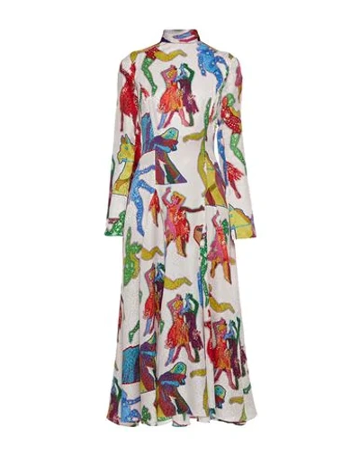 Stella Mccartney Midi Dresses In Lilac