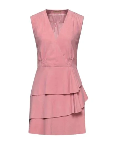 Drome Short Dresses In Pink