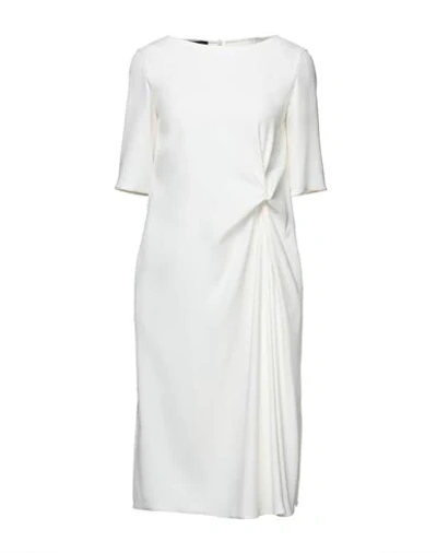 Giorgio Armani Midi Dresses In White