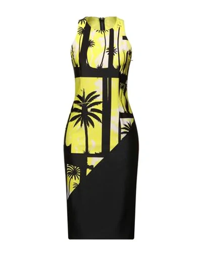 Fausto Puglisi Knee-length Dresses In Yellow
