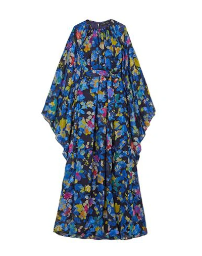 Etro Long Dresses In Blue