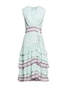Sandro Midi Dresses In Green