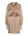 L'autre Chose Knee-length Dresses In Beige