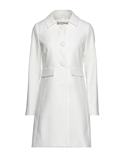 Herno Overcoats In White