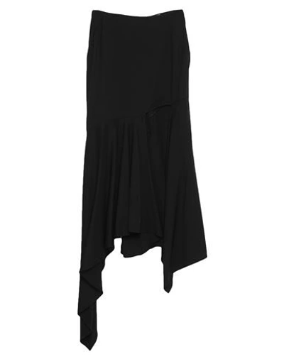 Mugler Long Skirts In Black