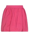 Kontatto Mini Skirts In Fuchsia