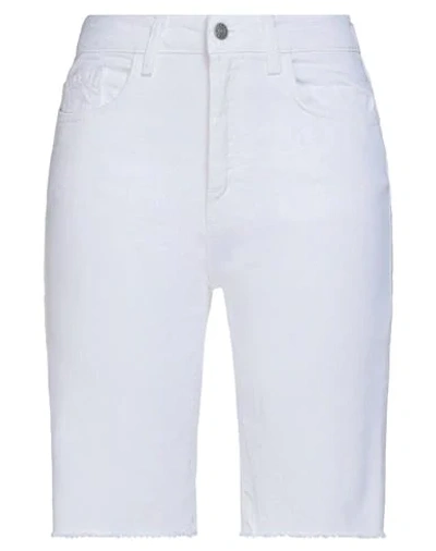Jucca Denim Shorts In White