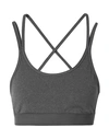 Tory Sport Stretch-jersey Sports Bra In Grey