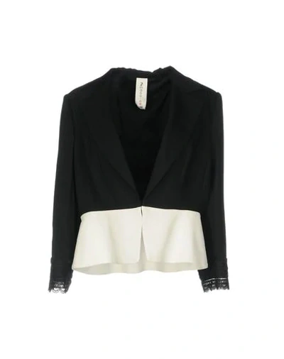 22 Maggio By Maria Grazia Severi Suit Jackets In Black