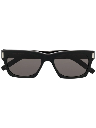 Saint Laurent Sl 402 Bold Sunglasses In Black