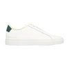 Common Projects Low-top Achilles Retro Sneakers In White Green