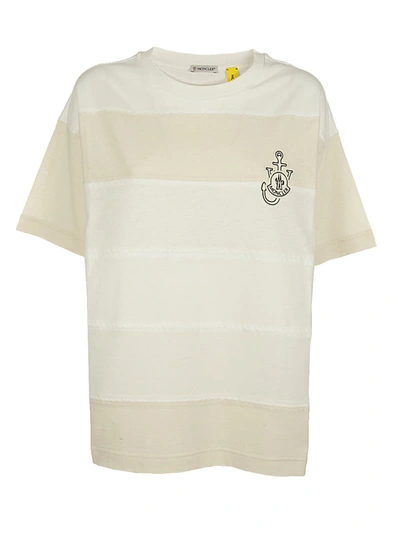 Moncler Genius 1 Moncler Jw Anderson Cotton T-shirt In Stripe