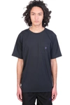 NEEDLES T-SHIRT IN BLACK POLYESTER,IN210