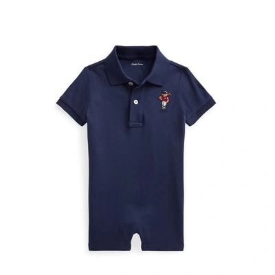 Ralph Lauren Kids' Blue Suit In Blu Navy