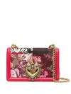 DOLCE & GABBANA DEVOTION PATCHWORK-DESIGN SHOULDER BAG