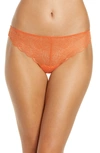 Madewell Lace Tanga Panties In Clsccoral