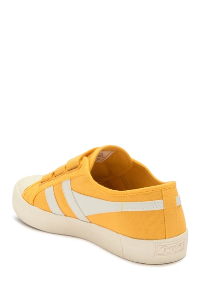 Gola Coaster Low Top Sneaker In Sun/off White