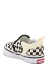 Vans Kids' Asher V Slip-on Sneaker In Checkers