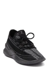 Danskin Stretch Knit Sneaker In Black
