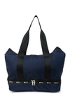 Lesportsac Dakota Medium Deluxe Overnight Bag In Deep Blue