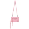 BALENCIAGA PINK CROC SMALL NEO CLASSIC BAG