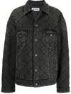 BALENCIAGA QUILTED DENIM JACKET