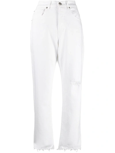 3x1 Mid Rise Flared Leg Jeans In White