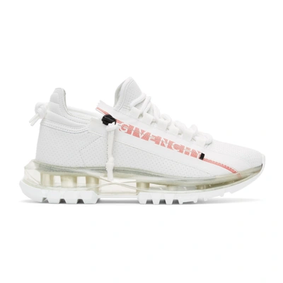 Givenchy 白色 Spectre Runner 运动鞋 In White