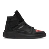 GIVENCHY BLACK & RED WING HI trainers