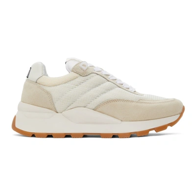 Ami Alexandre Mattiussi Off-white Spring Low-top Sneakers In Neutrals