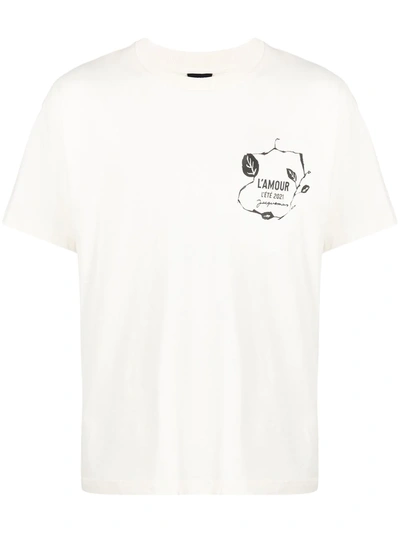 Jacquemus Off-white 'le T-shirt L'amour' T-shirt