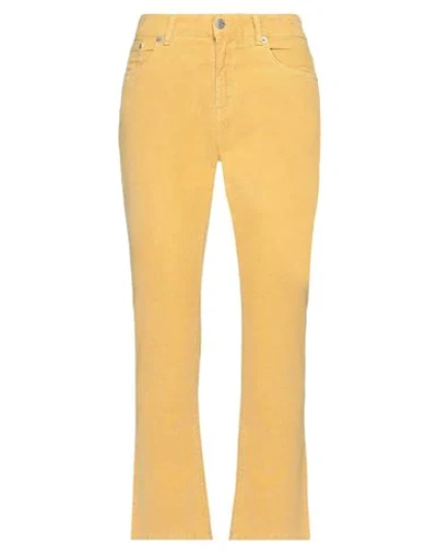 Department 5 Pants In Yellow